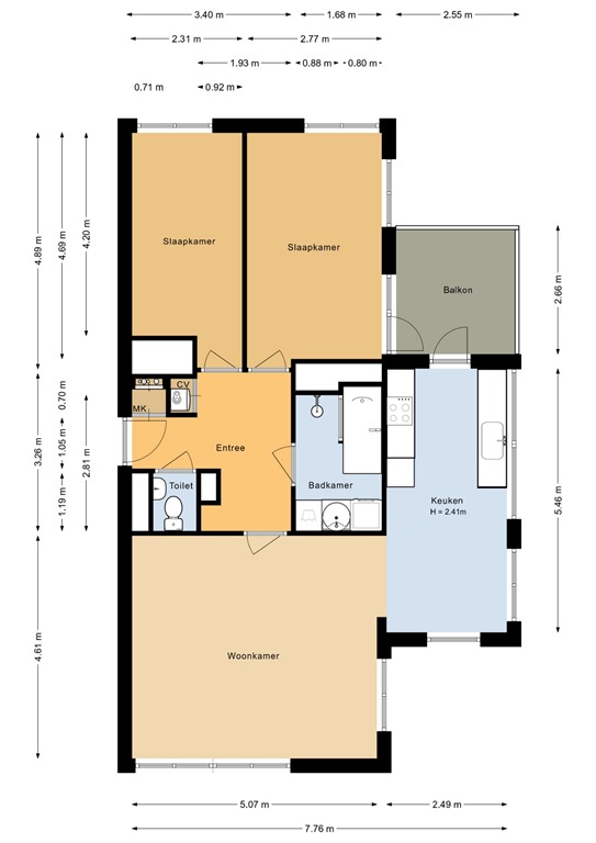 mediumsize floorplan
