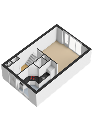 Floorplan - Februaristraat 95, 1335 AN Almere