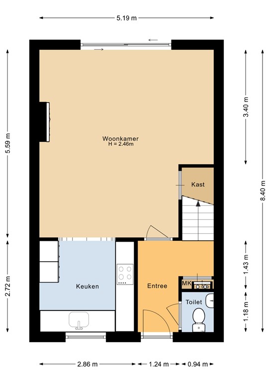 mediumsize floorplan