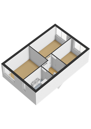 Floorplan - Buntgrasstraat 8, 1313 CJ Almere