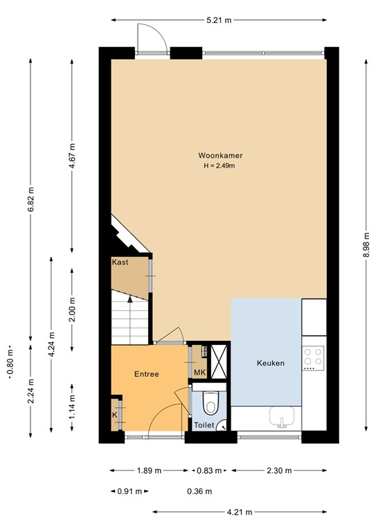 mediumsize floorplan