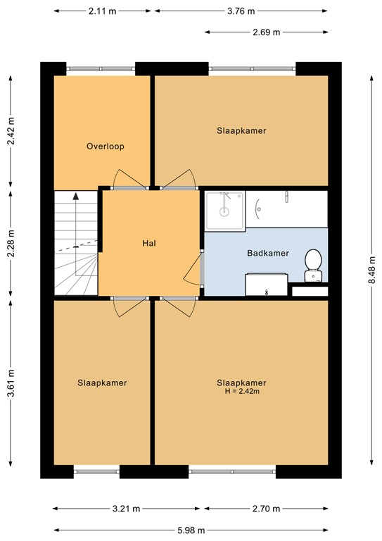 mediumsize floorplan