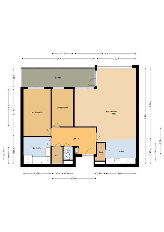 mediumsize floorplan