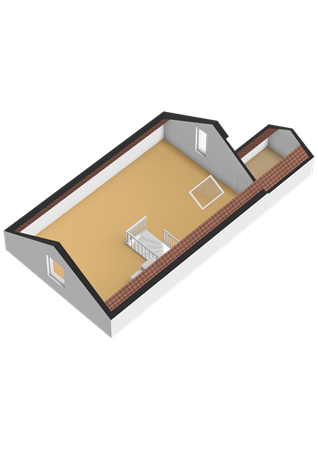Floorplan - Hermesstraat 19, 1363 TP Almere