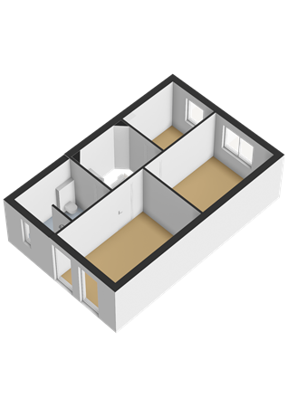 Floorplan - Het Penseel 30, 8253 ZE Dronten