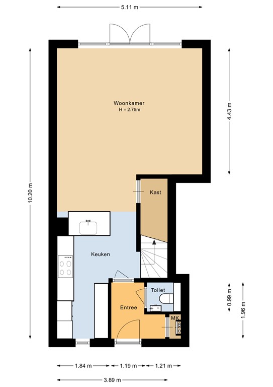 mediumsize floorplan