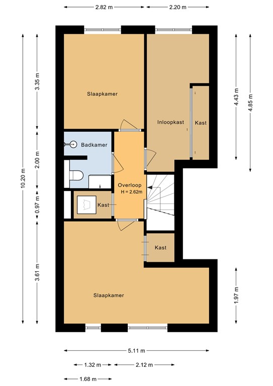 mediumsize floorplan