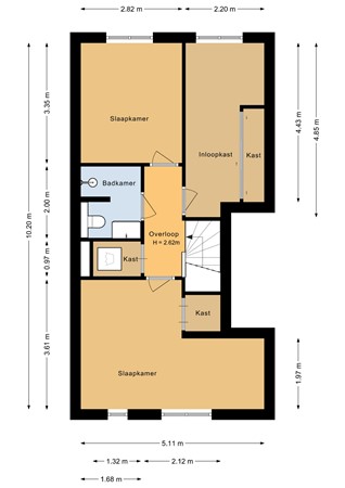Floorplan - Slowakijeplaats 20, 1363 BC Almere