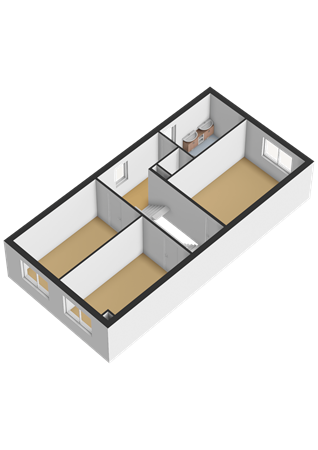 Floorplan - Giek 20, 1319 BN Almere