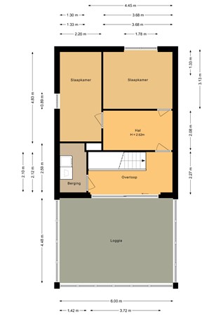 Floorplan - Giek 20, 1319 BN Almere