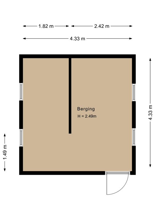 mediumsize floorplan