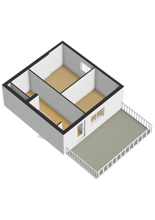 Floorplan - Poëziestraat 376, 1321 DP Almere