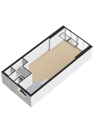 Floorplan - Schildmeerstraat 7, 1317 BE Almere