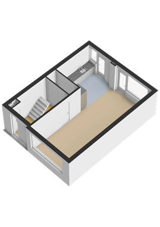 Floorplan - Meeuwenlaan 58, 1602 ND Enkhuizen