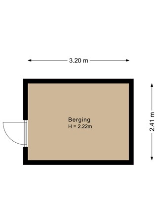 Floorplan - Siennastraat, 1339 CW Almere