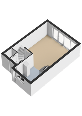 Floorplan - Stadswerf 81, 1354 CH Almere