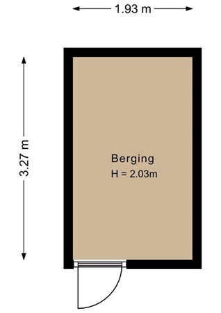 Floorplan - Stadswerf 81, 1354 CH Almere