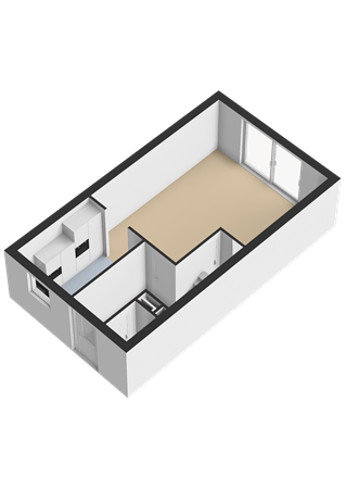 Floorplan - Jan van Goyenstraat 83, 1318 RC Almere