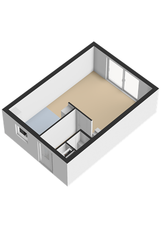 Floorplan - Fonteinkruidstraat 1, 1313 JN Almere