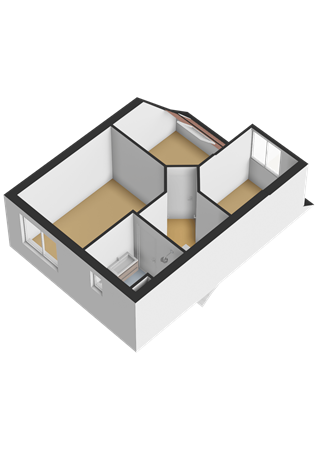 Floorplan - Fonteinkruidstraat 1, 1313 JN Almere