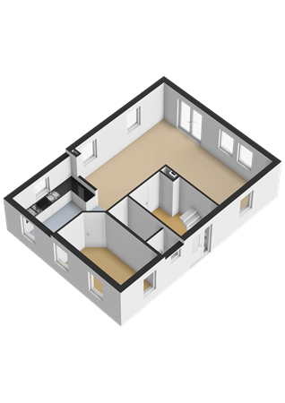Floorplan - Schaakveld 11, 1359 HK Almere
