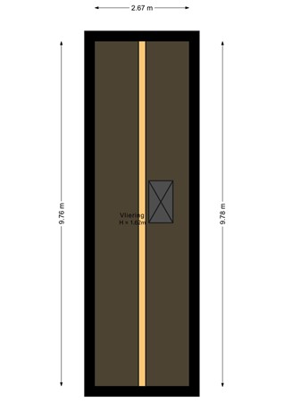 Floorplan - Schaakveld 11, 1359 HK Almere