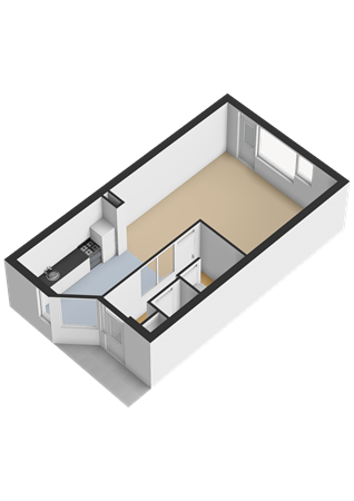 Floorplan - Langshof 126, 1353 GN Almere
