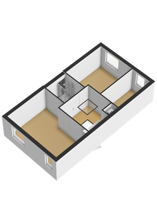 Floorplan - Langshof 126, 1353 GN Almere