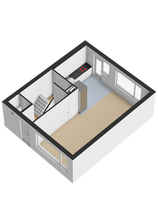 Floorplan - Wulpenlaan 14, 1602 PR Enkhuizen