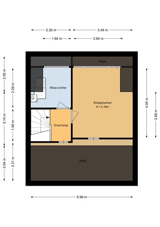 Floorplan - Wulpenlaan 14, 1602 PR Enkhuizen