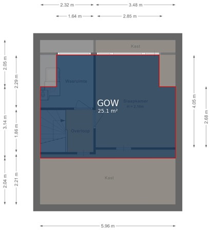 Floorplan - Wulpenlaan 14, 1602 PR Enkhuizen