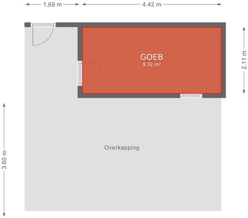Floorplan - Wulpenlaan 14, 1602 PR Enkhuizen