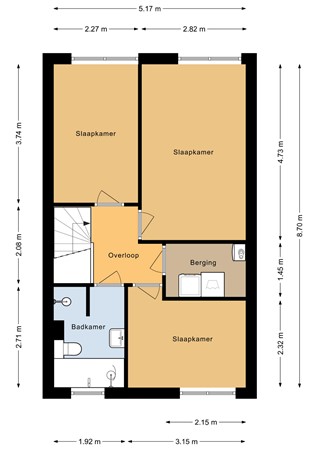 Floorplan - Houttuin 22, 1602 HD Enkhuizen