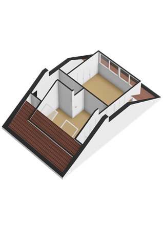 Floorplan - Mazureplantsoen 13, 1336 CV Almere