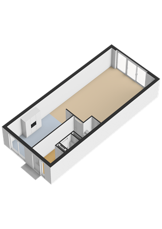 Floorplan - Azorenweg 32, 1339 VL Almere
