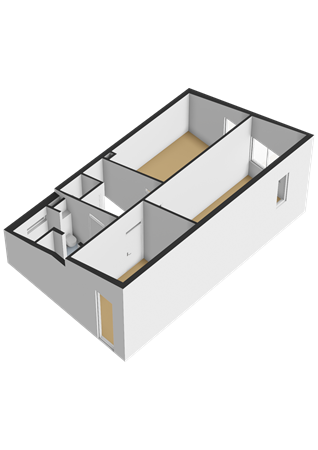 Floorplan - Vrijdagstraat 34, 1335 LS Almere