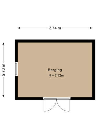 Floorplan - Jakobsstaf 14, 1319 DL Almere