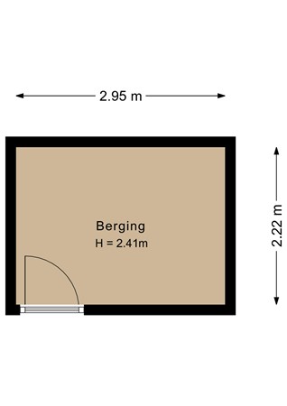 Floorplan - Boomgaardweg 129, 1326 CW Almere