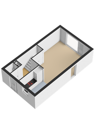 Floorplan - Jan van Goyenstraat 58, 1318 RE Almere