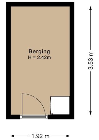 Floorplan - Jan van Goyenstraat 58, 1318 RE Almere