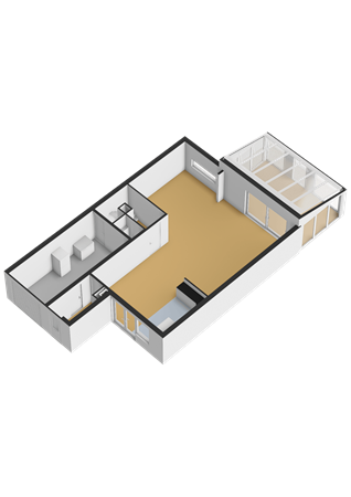 Floorplan - Willem Bontekoestraat 5, 1335 NA Almere