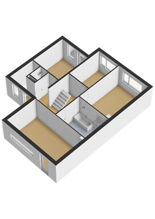 Floorplan - Willem Bontekoestraat 5, 1335 NA Almere