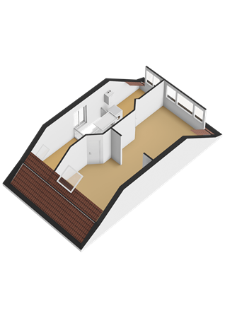 Floorplan - Willem Bontekoestraat 5, 1335 NA Almere