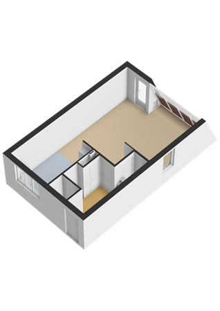 Floorplan - Marjoleinstraat 27, 1314 JP Almere
