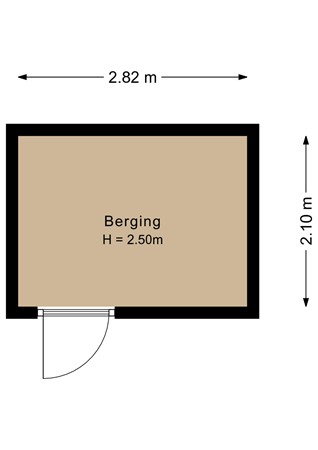 Floorplan - Marjoleinstraat 27, 1314 JP Almere