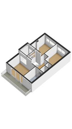 Floorplan - James Stewartstraat 9, 1325 JA Almere