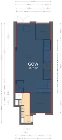 Floorplan - Zijpe 27A, 8244 BV Lelystad