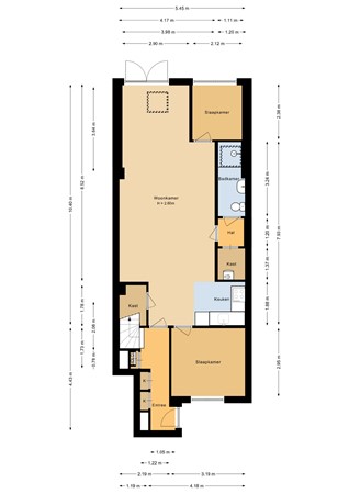 Floorplan - Zijpe 27A, 8244 BV Lelystad