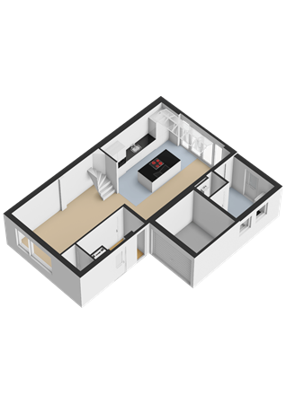 Floorplan - Nanne Jansz. Grootstraat 47, 1619 KH Andijk