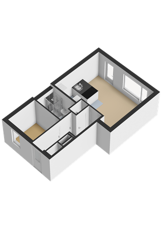 Floorplan - Poldermolenweg 197, 1333 BC Almere